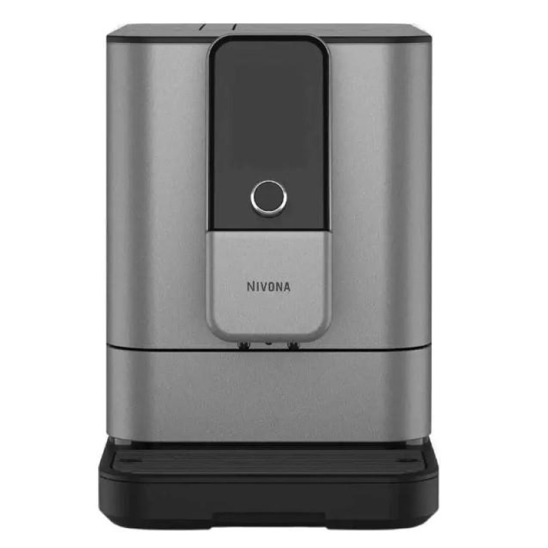 Nivona NIVO Coffee Machine, 1.8L, Bean+Ground, Auto-Cappuccino, Display, 8 Auto-Recipes, Grey