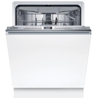 Bosch Built-in Dishwasher, 14 Place Settings, A, 60cm, Display, 3rd Rack, White