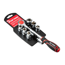 Набір торцевих головок Top Tools, 1/2", з тріскачкою, 8шт