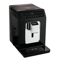 Krups Evidence Coffee Machine 2.3L, Bean-to-Cup, Auto-Cappuccino, Display, 15 Auto-Recipes, Touch Control, Black