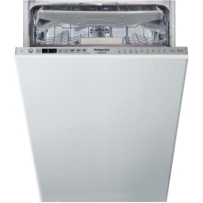 Посудомийна машина Hotpoint вбудована, 10компл., A++, 45см, дисплей, 3й кошик, білий