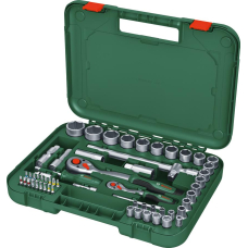 Набір торцевих головок та біт Bosch, 1/2", з тріскачкою, 25шт