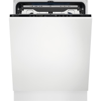 Dishwasher Electrolux built-in, 14 place settings, C, 60cm, display, inverter, 3rd basket, ComfortLift, black