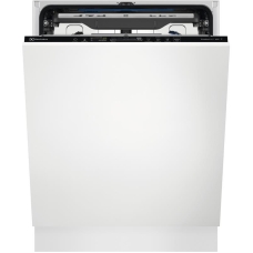 Посудомийна машина Electrolux вбудована, 14компл., C, 60см, дисплей, інвертор, 3й кошик, ComfortLift, чорний