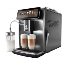 Saeco Xelsis Deluxe Coffee Machine 1.7L, bean + ground, automatic milk frother, 22 auto-recipes, silver
