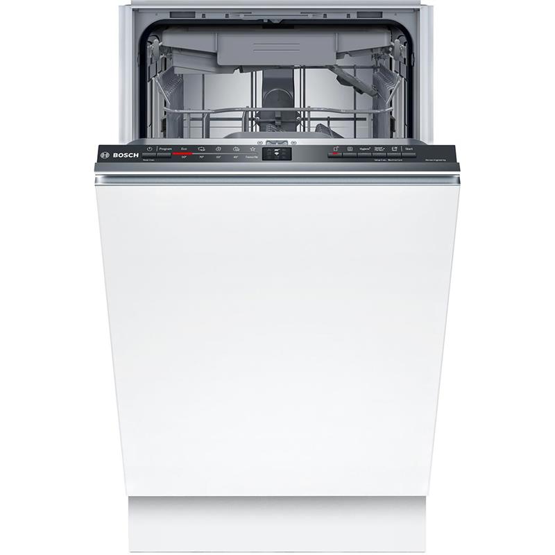 Bosch Built-in Dishwasher, 10 Place Settings, A++, 45cm, Display, 3rd Rack, White