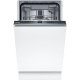 Bosch Built-in Dishwasher, 10 Place Settings, A++, 45cm, Display, 3rd Rack, White