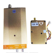 Система передачи видеосигнала 3W 1.3G Wireless CCTV Transceiver