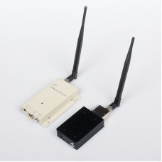 Відеоприймач з передавачем Foxeer 1.2G 5W(Enhanced) 4CH Wireless Analog FPV System KIT