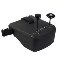 Шолом для FPV Foxeer 5.8G 40CH Dual Receiver Battery DVR