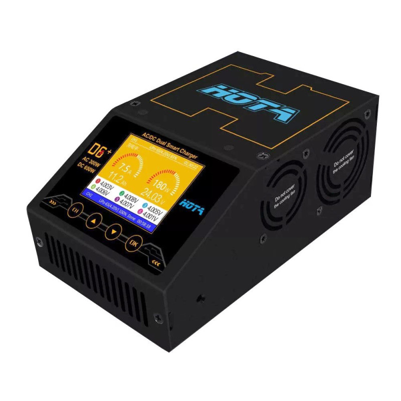 Зарядний пристрій HOTA D6 2x325W 1-6S LiPo