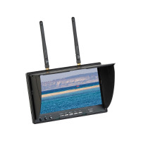 Монітор для FPV LCD5802D 5802 5.8G 40CH 7 Inch Raceband FPV Monitor 800x480 With DVR