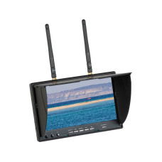Монітор для FPV LCD5802D 5802 5.8G 40CH 7 Inch Raceband FPV Monitor 800x480 With DVR