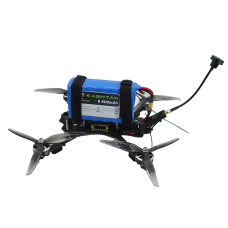 Комплект дрон FPV 7" (варіант 3) 1500TVL (сутінкова камера) + акумулятор KASHTAN 6s2p 8400 mAh