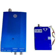 Система передачі відеосигналу 3W 1.3G Wireless CCTV BLUE Transceiver