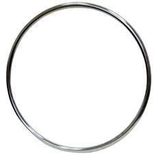 Steel rear wheel rim