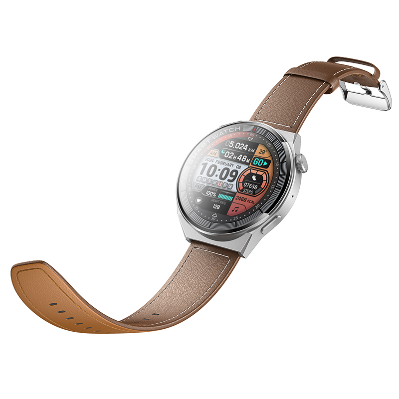 Smartwatch HOCO Y35 36mm. 250 mAh. IP67 Smart sports watch (call version) Silver