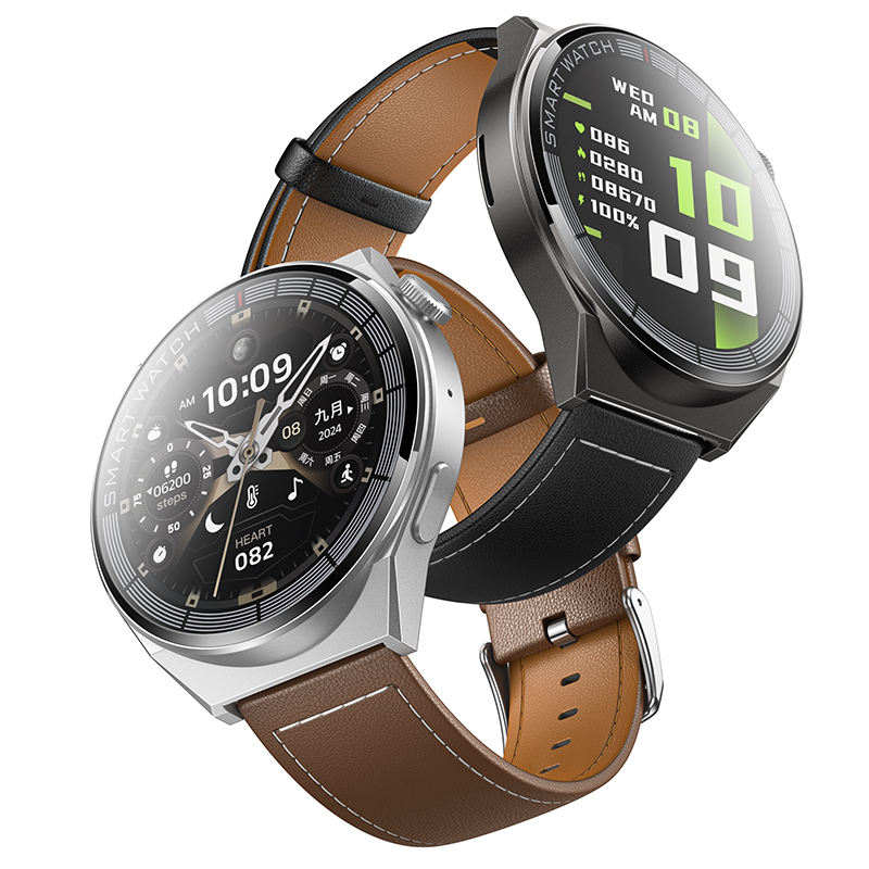 Smartwatch HOCO Y35 36mm. 250 mAh. IP67 Smart sports watch (call version) Silver