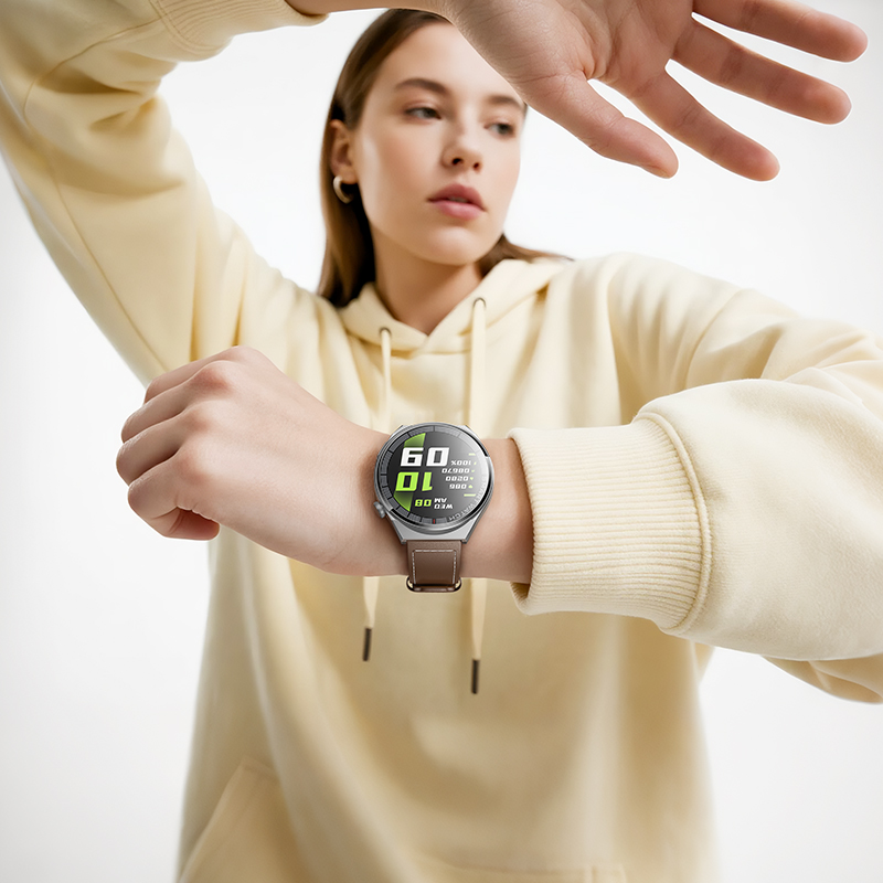 Smartwatch HOCO Y35 36mm. 250 mAh. IP67 Smart sports watch (call version) Silver