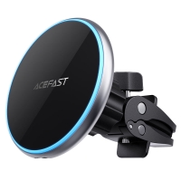 ACEFAST D3 magnetic wireless charging car holder Silver