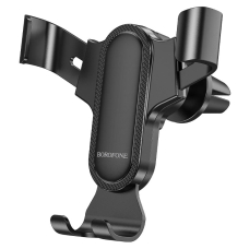 Автотримач для телефона BOROFONE BH74 Rock air outlet gravity car holder Black