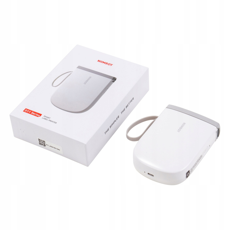 NIIMBOT D11_H White Label Thermal Printer
