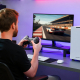 Wired Gamepad HOCO GA3 Fast link wired game controller Black