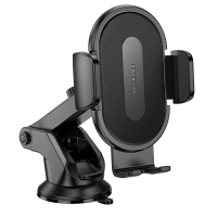 BOROFONE BH134 Rio push-type car holder (center console) Black