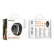 Smartwatch HOCO Y37 AMOLED 36mm. 520 mAh. GPS sports watch (call version) Black