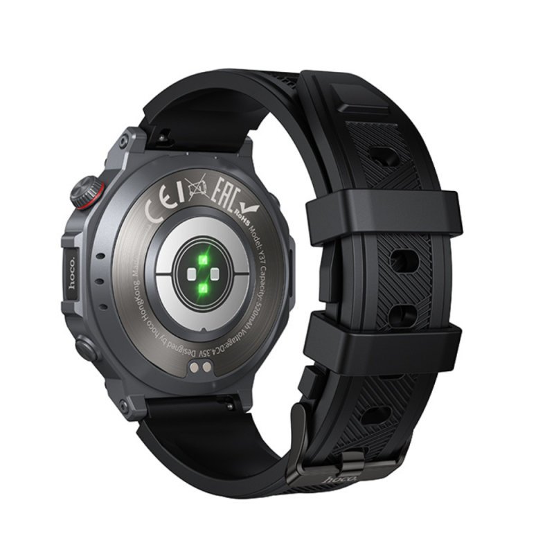 Smartwatch HOCO Y37 AMOLED 36mm. 520 mAh. GPS sports watch (call version) Black
