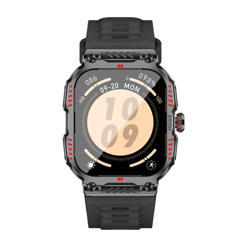 Smartwatch W&O X7 Plus 44mm. 300 mAh. IP67 Black