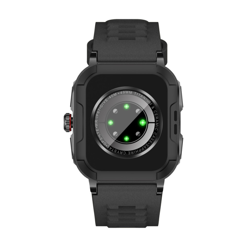 Smartwatch W&O X7 Plus 44mm. 300 mAh. IP67 Black