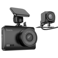 Video Recorder HOCO DV3 Driving recorder with display (dual-channel) Black