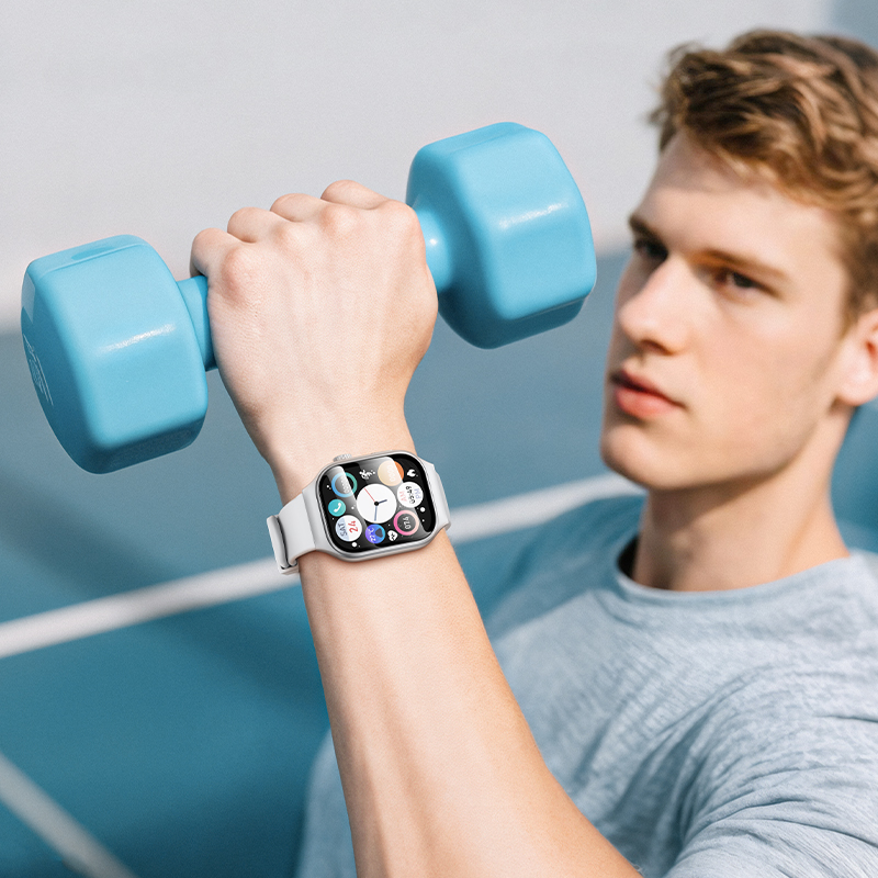 Smartwatch HOCO Y33 51mm. 200 mAh. Smart sports watch (call version) Silver
