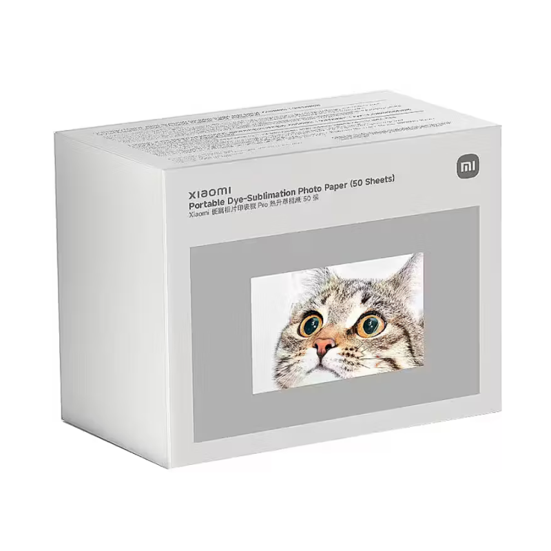 Xiaomi Portable Dye-Sublimation Photo Paper (50 Sheets)