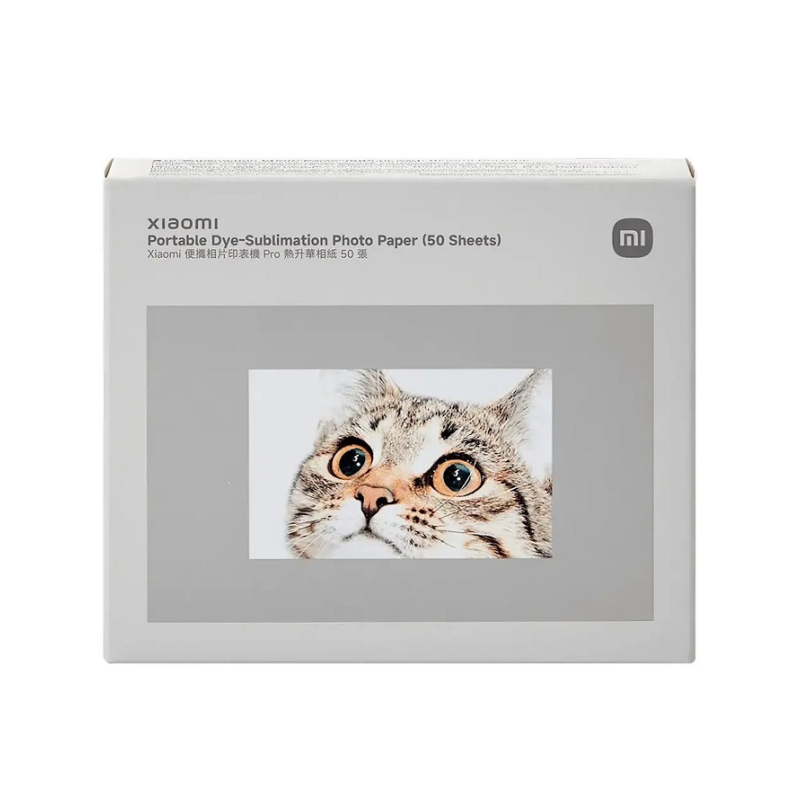Xiaomi Portable Dye-Sublimation Photo Paper (50 Sheets)