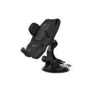 HOCO CA31 Cool Run Suction Cup Car Holder for Phone, Black