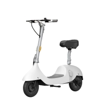 Electric Scooter with Seat OKAI Ceetle PRO EA10C White 10', 350(900)W, 25Km/h, 10.4Ah, 55Km, 20%, NFC, App.29kg