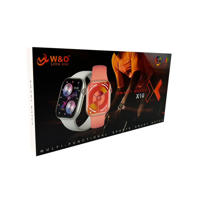 Smartwatch W&O X10 46mm. 240 mAh. Amoled+IP67 Silver