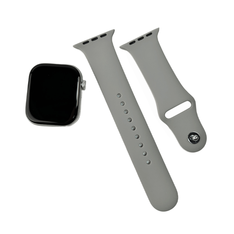 Smartwatch W&O X10 46mm. 240 mAh. Amoled+IP67 Silver