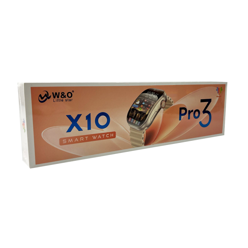 Smartwatch W&O X10 Pro 3 46mm. 240 mAh, IP67 Silver