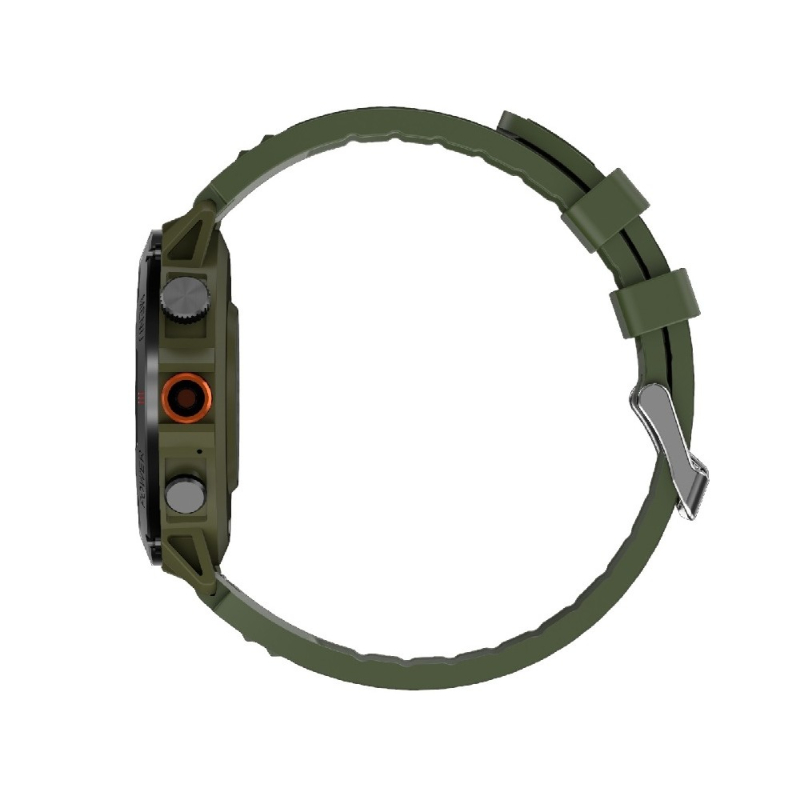 Smartwatch IWO X22 38mm. 330 mAh, IP68 Army Green
