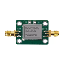 Підсилювач RF ультра широкополосний 5-6000МГц, 20dB, 5V, 23x28мм