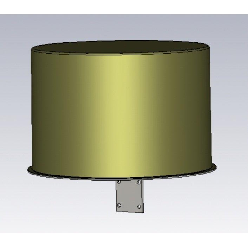 Antenna, Biconical Omnidirectional, 0.3–8 GHz, 5 dBi, 50 Ohm, N-female