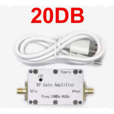 Малошумний підсилювач 20dB 10 МГц - 6000 МГц МШП LNA Low Noise Amplifier