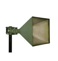 Антена рупорна HORN WiMAX ретранслятора 5050–6000 МГц, 20 дБ, лінійна поляризація, SMA-female, без чохла, без кріплення, сіра