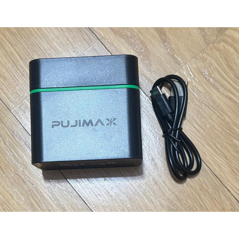 Батарейки PUJIMAX литий-ионные AA 4255mWh 4шт. + AAA 1.5V 1100mWh 4шт. + зарядный кейс на 8 слотов