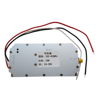 Jammer, amplifier, interference source, SMA Female, 300-400 MHz, 50 W, fan