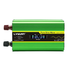 Инвертор LVYUAN F-1500P 1600W | 3200W преобразователь 12V/24V DC, 110V/220V AC, 50/60Hz 4 USB, 4 розетки пульт