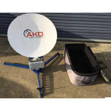 Спутниковая VSAT антенна AKD, 0,75 м, Ka-диапазон, RxTx система, Б/У